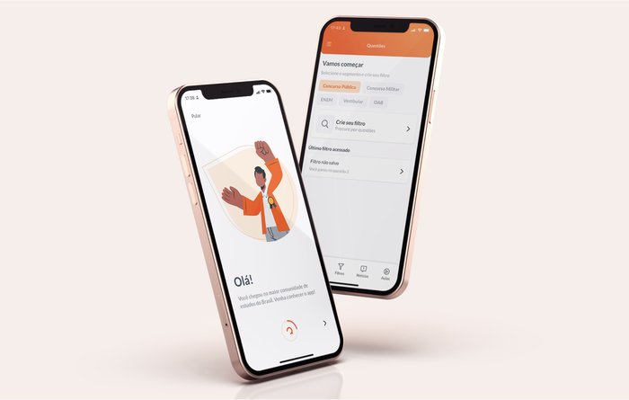 Qconcursos app redesign