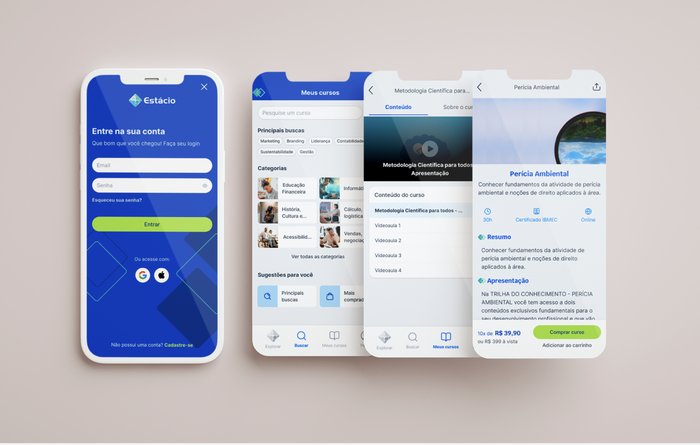 White label mobile application